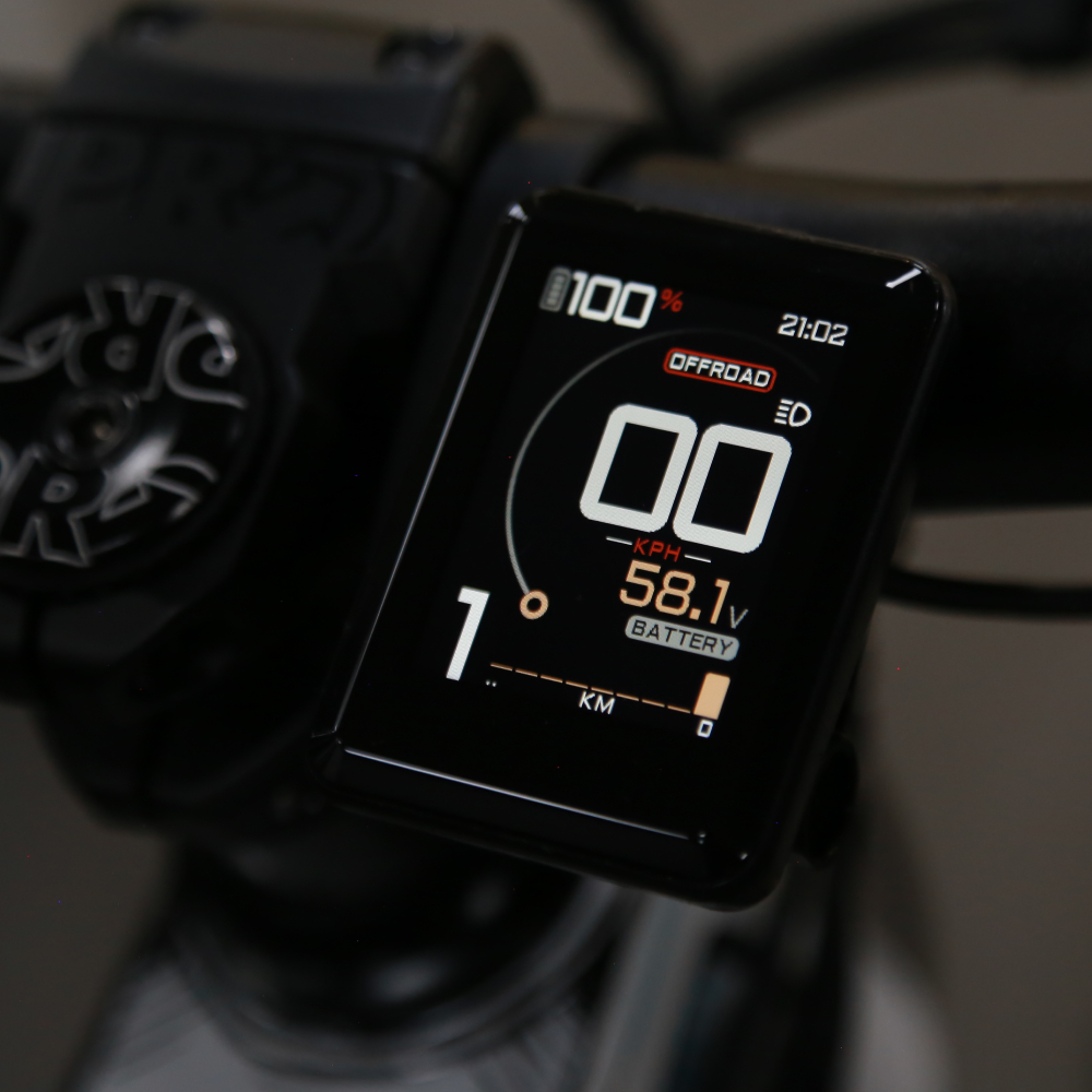 EggRider Bluetooth smart e-bike display with Android and iOS
