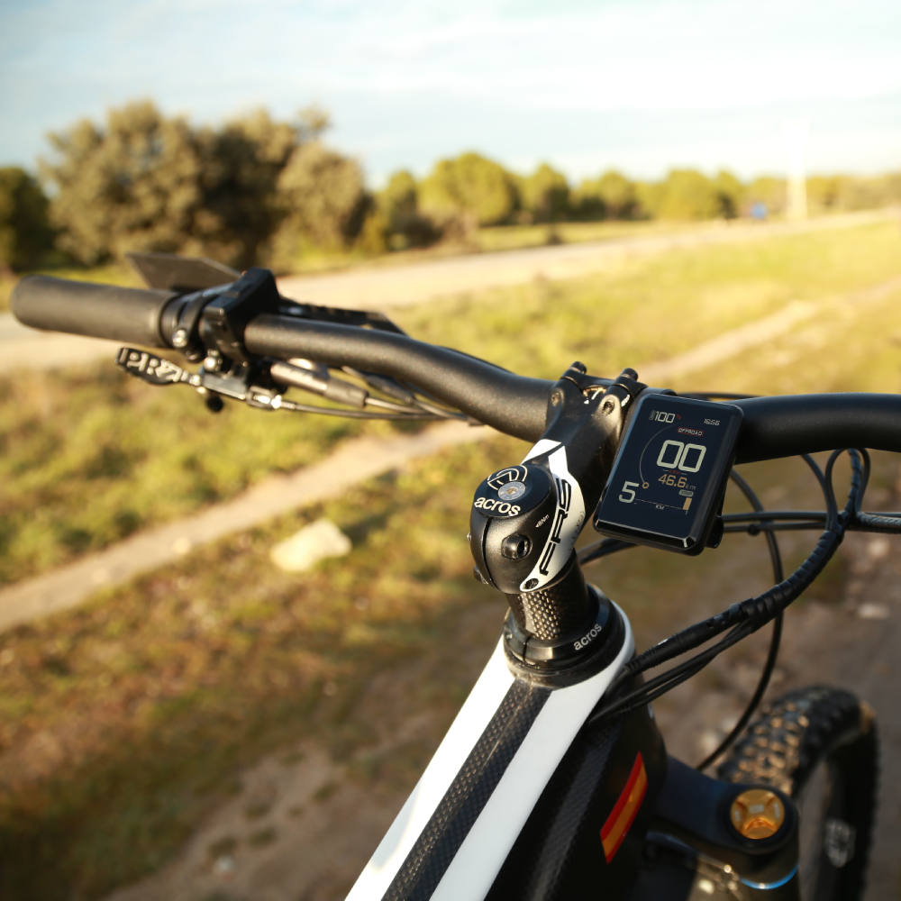 EggRider Bluetooth smart e-bike display with Android and iOS
